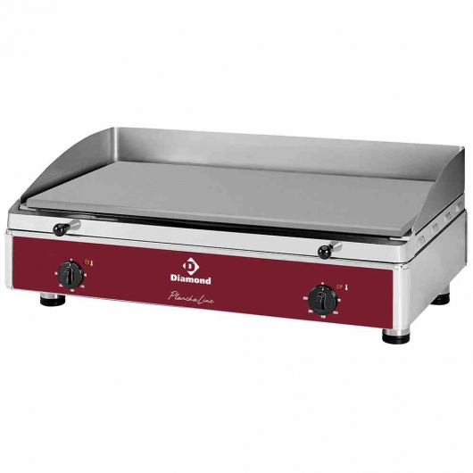 Plancha électrique 755x400 mm 2 zones