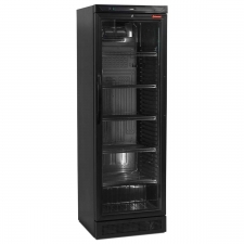 Armoire réfrigérée positive ventilée, 380 L noire