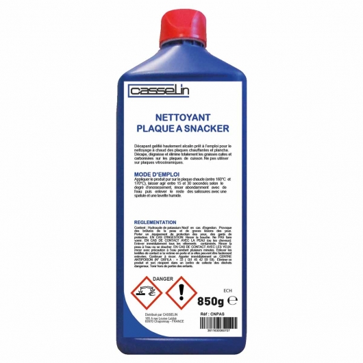 Nettoyant pour plaque à snacker