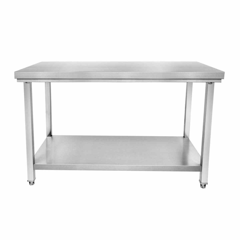 Table inox sans dosseret P. 700 mm L. 1500 mm STTF-157 - CUISTANCE