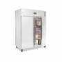 Armoire réfrigérée inox 1300 L, 2 portes GN 2/1 - Série U