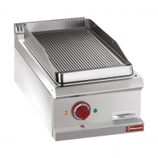 Grill électrique rainuré P. 700 mm