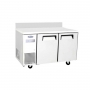 Table froide positive compacte adossée 2 portes