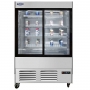 Vitrine de libre service 480 L avec portes coulissantes