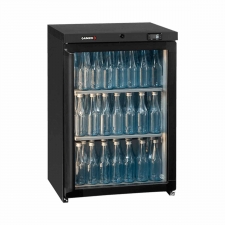 Arrière bar réfrigéré 140 L 1 porte vitrée charnières droite