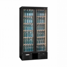 Armoire froide à boissons 2 portes battantes vitrées 500 L