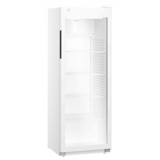 Armoire froide positive époxy blanc avec porte vitrée - 347 L