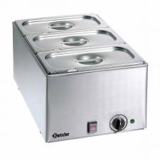 Bain-marie pour 3 bacs GN 1/3