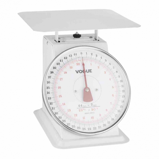 Balance à plateau portée 20 kg précision d'affichage 50 g