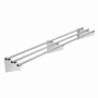 Etagère murale tubulaire acier inoxydable 1500mm