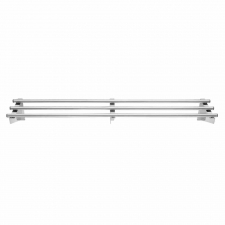 Etagère murale tubulaire acier inoxydable 1500mm