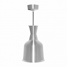 Lampe chauffante finition métal brossé 250 W