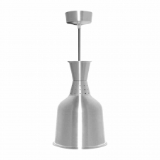 Lampe chauffante finition métal brossé 250 W