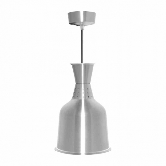 Lampe chauffante finition métal brossé 250 W