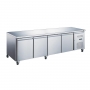 Table froide positive série 700 4 portes GN 1/1 sans dosseret