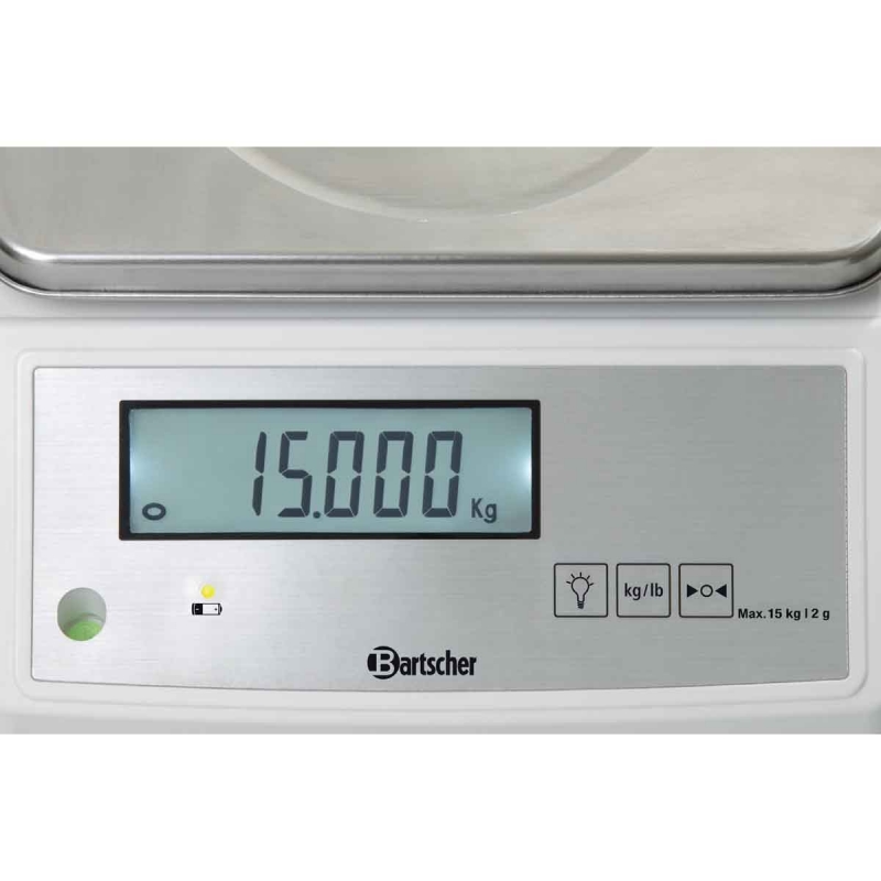 Balance de cuisine professionnelle portée 15 kg précision 2 g A300118 -  BARTSCHER