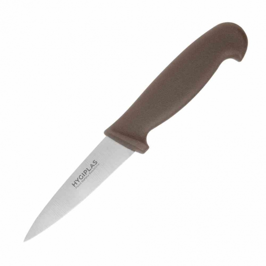 Couteau d office marron 90 mm
