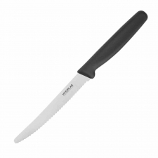 Couteau à tomates denté noir 100 mm