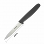 Couteau d'office lame droite noir 75 mm