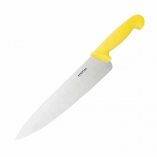 Couteau de cuisinier jaune 255 mm