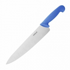 Couteau de cuisinier bleu 255 mm