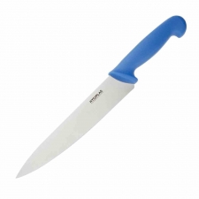 Couteau de cuisinier bleu 215 mm