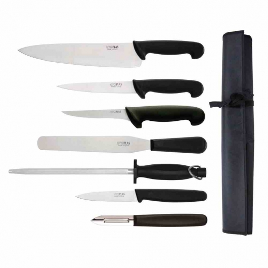 Ensemble de couteaux pour débutants avec couteau de cuisinier 265 mm 