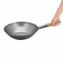 Wok en acier doux 33 cm