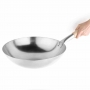 Wok conique en acier doux 35,6 cm