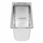 Bac inox 18/10 GN 1/3 200 mm