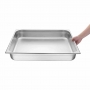 Bac Gastronorme inox GN 2/1 100 mm 