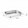 Bac Gastronorme inox GN 1/2 40 mm 