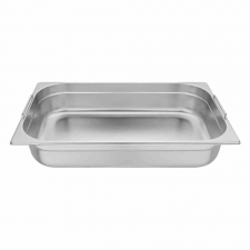 Bac GN 1/1 en inox avec poignées 100 mm