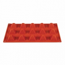 Plaque 15 pyramides en silicone Formaflex