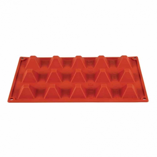 Plaque 15 pyramides en silicone Formaflex