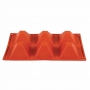 Plaque 6 pyramides en silicone Formaflex