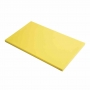 Planche à découper en polyéthylène haute densité  jaune