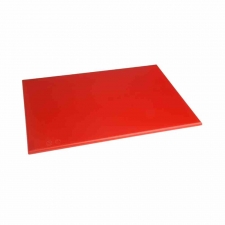 Planche à découper standard haute densité rouge