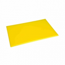 Planche à découper standard haute densité jaune