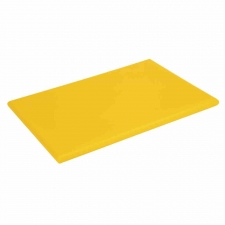 Planche à découper épaisse haute densité jaune