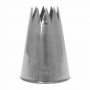 Douille inox cannelée 18mm