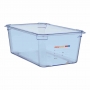 Boîte hermétique bleue en ABS sans BPA GN1/1 200mm