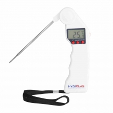 Thermomètre à sonde pliable Easytemp blanc