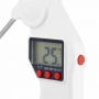 Thermomètre à sonde pliable Easytemp blanc