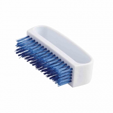 Brosse à ongles bleu