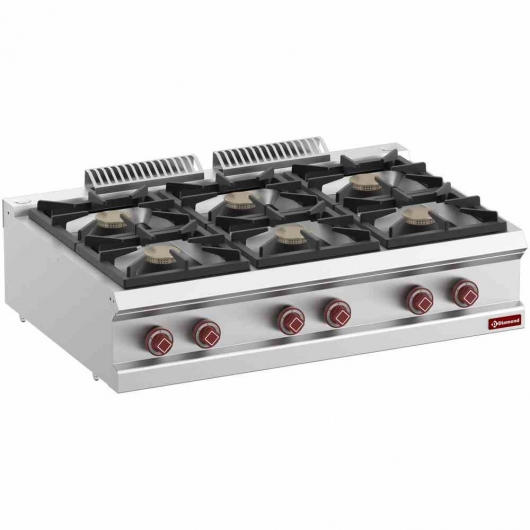 Cuisinière gaz à feux vifs OPTIMA 700 6 feux