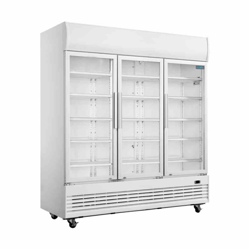 Armoire réfrigérée positive 1 porte vitrée série C 346 L - POLAR