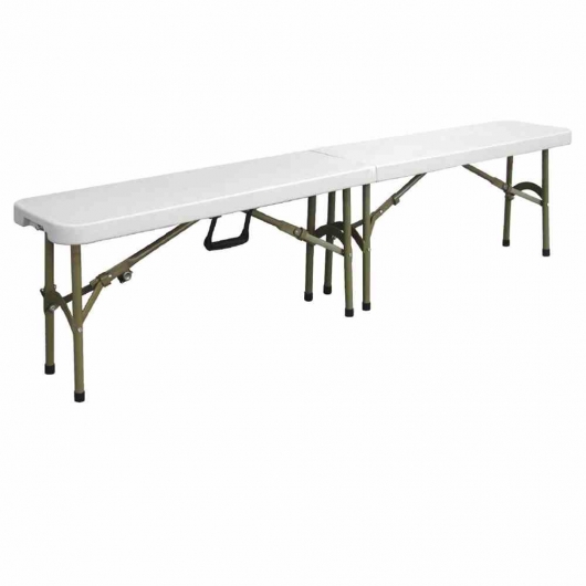 Banc pliable au centre 1830 mm