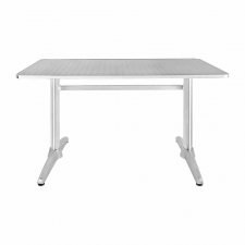 Table rectangulaire à deux pieds 600 mm