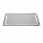 Plateau de service rectangulaire inox 420 x 310 mm